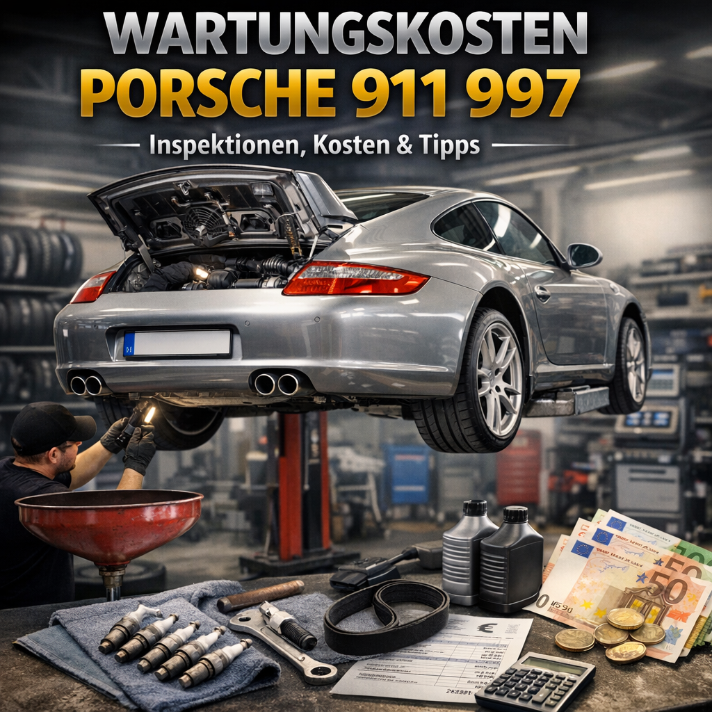 Wartungskosten Porsche 911 997